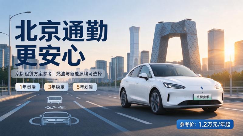 京牌办理流程示意图